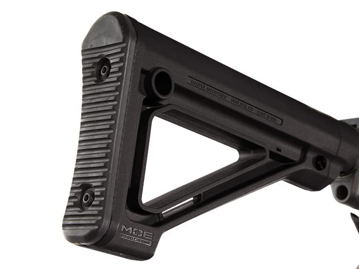 MAGPUL マグプル ストック MOE Fixed Mil-Spec 実物 Amazon.com : Magpul MAG480-BLK MOE Fixed Carbine, Black : Moe